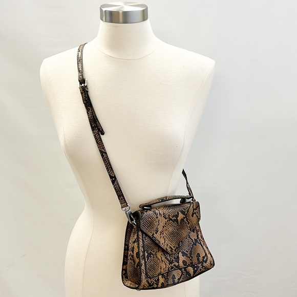 Urban Outfitters Handbags - Urban outfitters UO brown black snake print crossbody bag